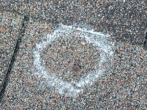 Hail Damage Roof Inspection Portage, Michigan 1